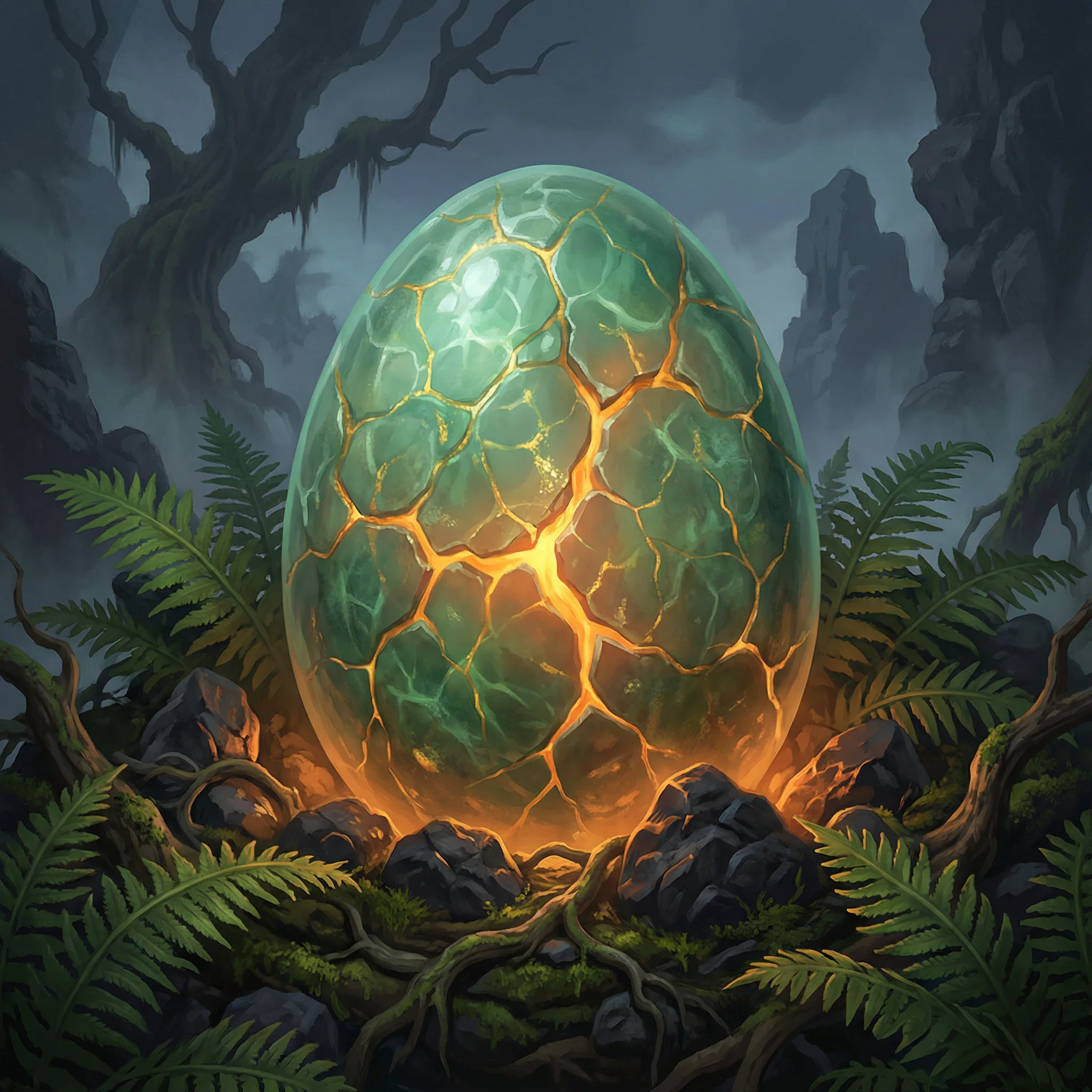 翡翠恐龙蛋，蕴含丛林力量的 棋牌试玩 史前孵化之选