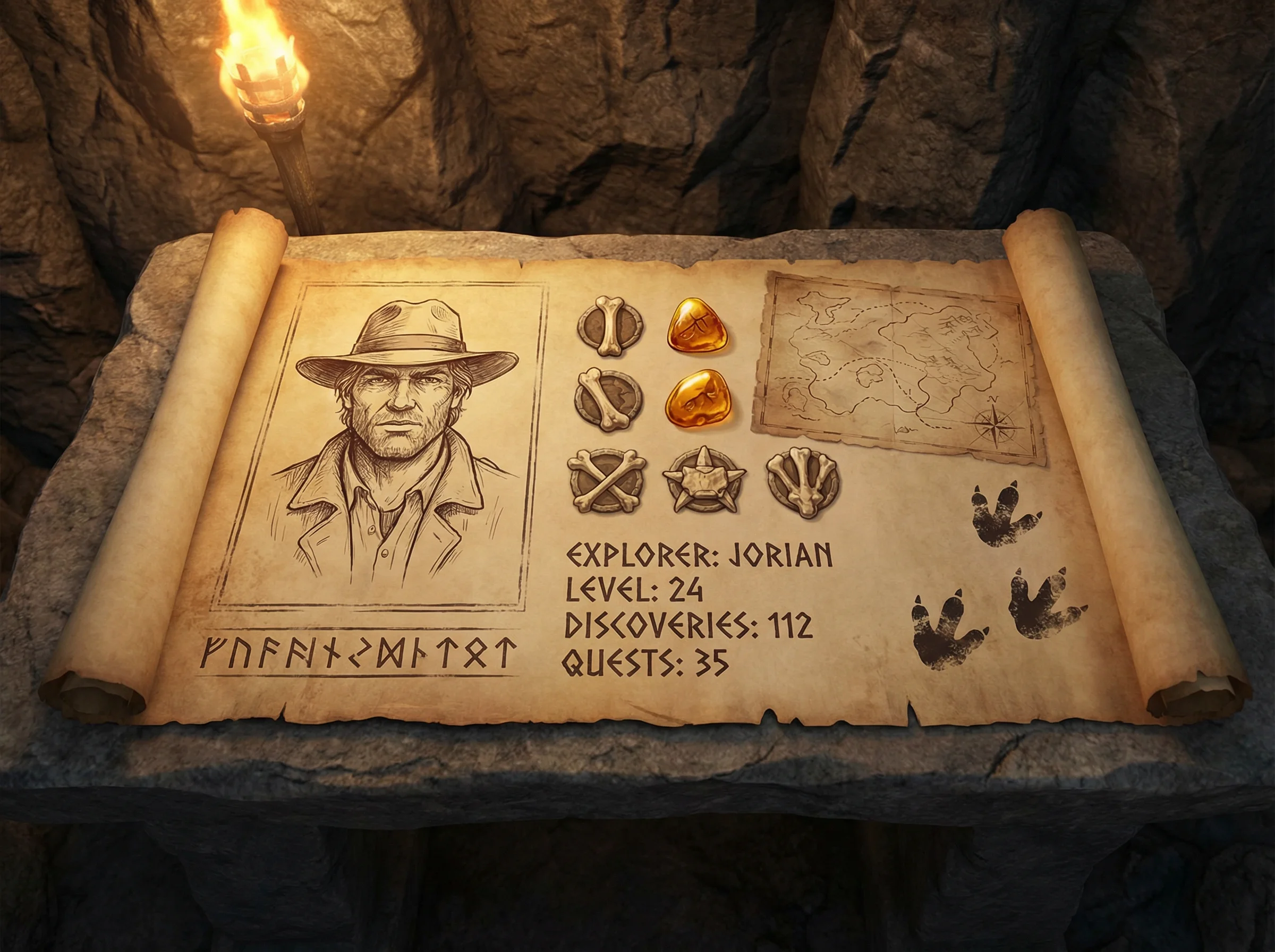 探险家档案示例头像，棋牌试玩 冒险者形象